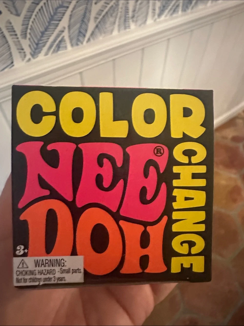 Schylling NeeDoh Color Change Sensory Ball - Pink